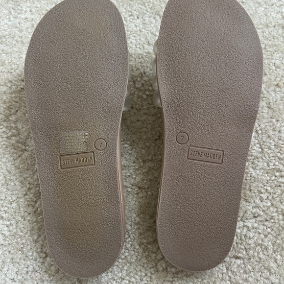 Worn once. Plastic jelly slip on sandals - Picture 2 of 3